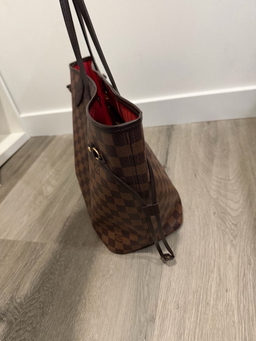 Louis Vuitton neverfull mm purse - Picture 3 of 12